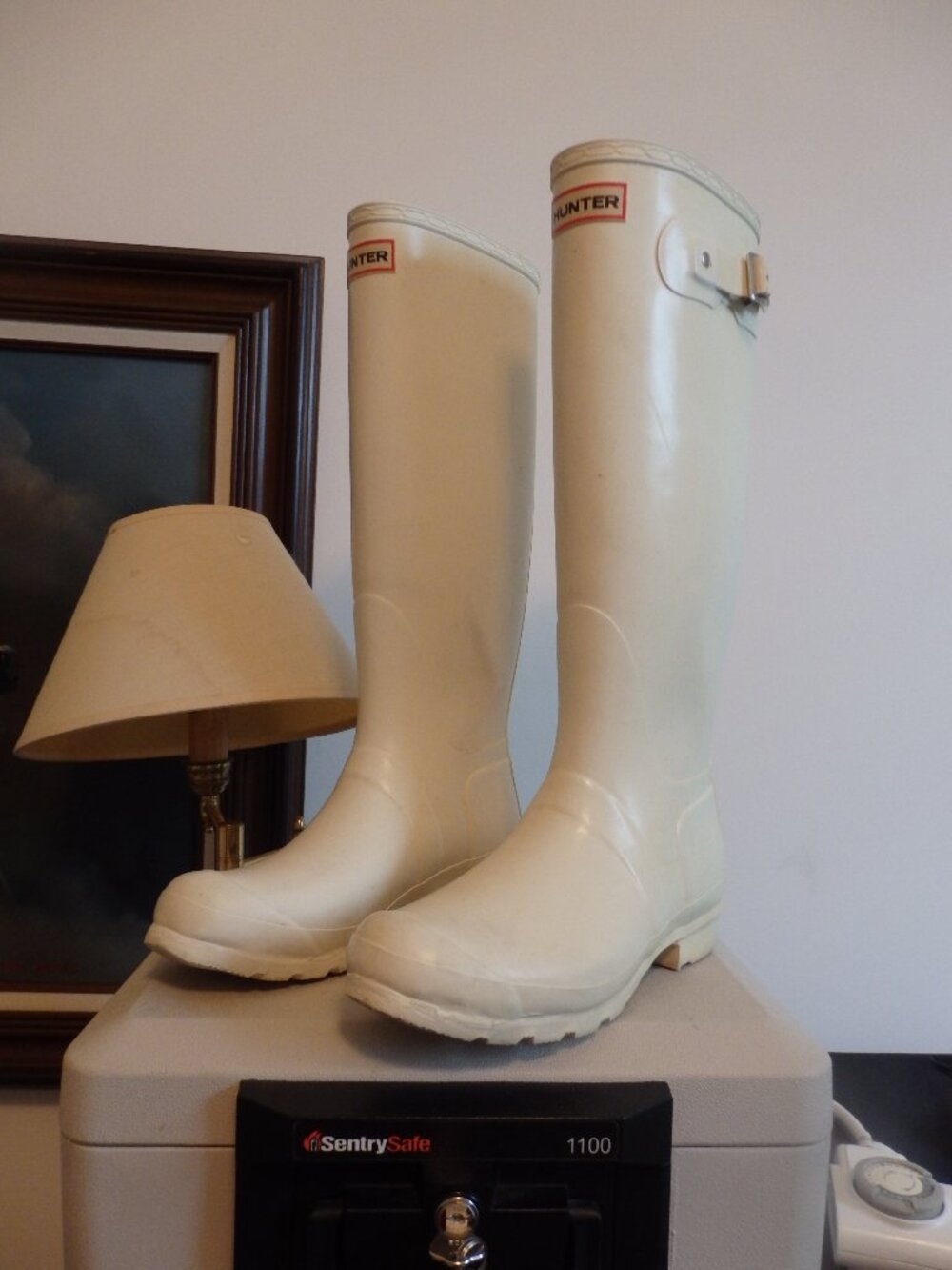 Tall Genuine Hunter rain boots wellies Woman's 9